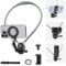 AFAITH Neck Mount for Phone Neck Cell Phone Holder POV/Vlog with Quick Release, Chest Stand Strap for Hero 13/12/11/10/9,Insta360,DJI OSMO Action,iPhone Android Phones