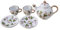 5 Piezas Juguetes de Juego de té de cerámica Juguetes de Taza de té Porcelana Miniatura Mini Taza de té Taza de té de Porcelana China Muñeca en Miniatura minitaza de te Mini té