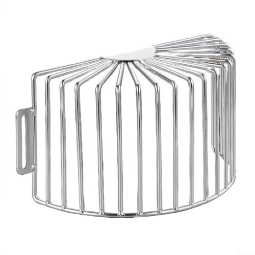 Durashmall Copertura per scarico a pavimento in acciaio inox 304, filtro per grondaia, filtro per scarico laterale, griglia di drenaggio angolare, anti-intasamento, a prova di roditori, per terrazze e