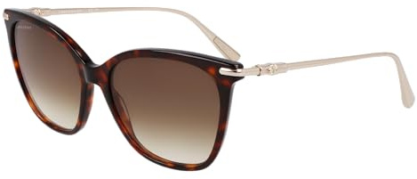 LONGCHAMP LO757S N 242 Dark Havana 55/17/145 Women's Sunglasses