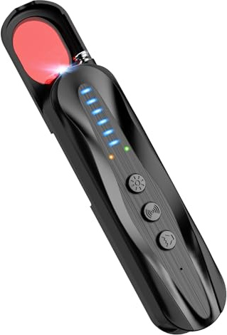 sunvito Wanzen Detektor, Kamera Detektor mit RF Signal Erkennung zur Erkennung von versteckten Kameras, GPS-Trackern, Funkkameras und Abhörgeräten für Hotel, Zuhause, Büro und Reisen