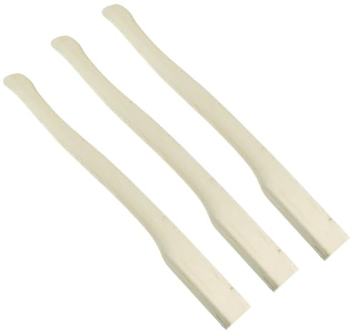 pokm toolsmarket - 3x Axtstiel 70cm Ersatzstiel Beilstiel aus Buchenholz, 3 Stk. SET Robuster Stiel für Axt & Beil, Holzstiel mit Kuhfuß Ersatzgriff, EU-Qualität
