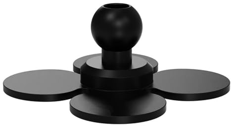 17 mm Kugelkopf-Halterung, Schnellspanner für Action-Kamera, Motorrad, Kleber, Ersatz, flexibler Kleber