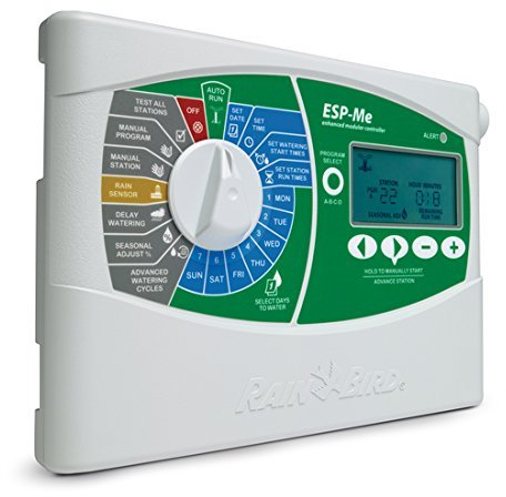 Rain Bird - Unidad de Control para Ordenador de riego, Tipo ESP-Me Base/Controlador, 4 Estaciones