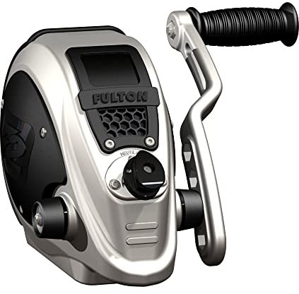 Fulton Unisex Fulton FW20000101 F2 Single Speed Winch 2000 , Silver & Black, boat length - max feet none weight ma UK