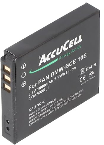 AccuCell Akku kompatibel mit Ricoh DB-70, Caplio R6 Akku