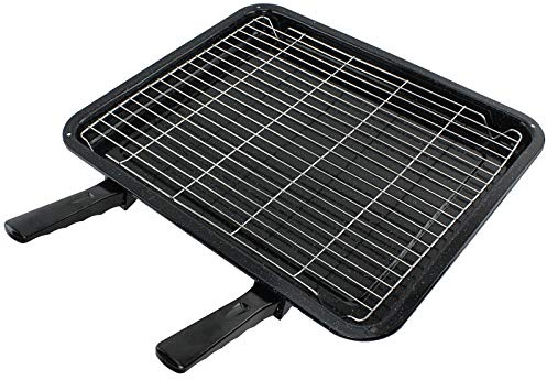 Spares2go Extra Large Grill Pan, Rack & Dual Detachable Handles for Ariston Oven Cookers