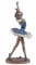 Frauenfigur Tänzerin Dekofigur Wohnbereich Balletttänzerin Ballerina 28cm Ballett Skulptur wu69869a4 Palazzo Exklusiv