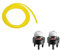 Carkio 6617 Fuel Line With 188-512 683974 Primer Bulb For McCulloch Ryobi Homelite Toro Craftsman Troy Bilt