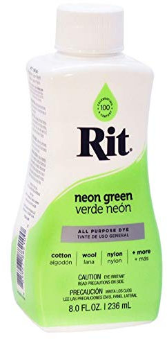 Rit Liquid Fabric Dye Neon Green 236ml
