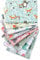 YYSZ Baumwollstoff Patchwork Stoffe, 8 Stück DIY Baumwoll Cartoons Gedruckt Craft Stoffe, Patchwork für das Nähen DIY Handwerk, 56cm x 46cm