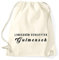 STYLETEX23 Linksgrün versiffter Gutmensch Turnbeutel Sportbeutel Gym Bag, Natur