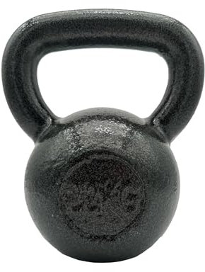 Chase Fitness Cast Iron Kettlebell for Strength and Cardio Home Gym Training 6kg - 24kg (22kg)