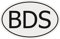 U24 Aufkleber Autokennzeichen BDS = Barbados Autoaufkleber Sticker