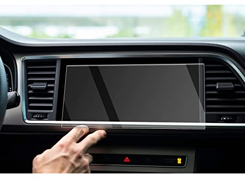CDEFG Kompatibel mit Seat Ateca FR 2021-2023 2024 2025 Auto Navigation Schutzfolie Tempered Glas 9H Kratzfest 9,2 Zoll GPS Transparent Displayschutzfolie Ateca Navi Folie Zubehör (9.2 ZOLL)