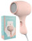Lotvic Secador de viaje, Secador de pelo de viaje para niños, 500 W secador de pelo para niños y también mascotas, secador suave y seguro para el cabello y el cuerpo del bebé/niño (Rosa)