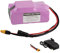 Batterie de vélo électrique 24V 7Ah Batterie Lithium-ION 10Ah 12Ah 14Ah 20Ah avec Chargeur 200W-450W 250W 300W 350W Disponible pour Scooter, Jouet, etc.