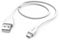 Hama USB-Ladekabel USB 2.0 USB-A Stecker, USB-Micro-B Stecker 1.50m Weiß 00201587