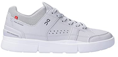 On The Roger Clubhouse Damen-Sneaker, Glacier - Weiß, 41 EU