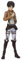 Zhongkaihua Eren Yeager Mikasa Levi Scout Regiment Actionfigur - 15 cm bewegliche Anime PVC Modell Puppe Dekoration Statue Ornament Geburtstagsgeschenk für Fan