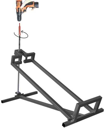 Thanaddo Rasentraktorheber, Hebebühne Aufsitzmäher, Reinigungshilfe Universal, Belastung bis 400 kg