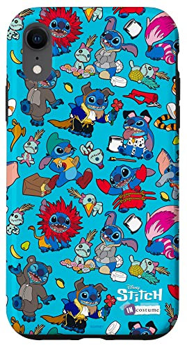 iPhone XR Disney 100 Stitch in Costume Disney Characters and Scrump Case