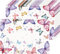 50 tovagliette di Carta con Farfalla, tovagliette di Carta Colorate Farfalla, tovagliette USA e Getta 40 x 28 cm, per Vacanze, Feste, Fattoria, Interni, casa
