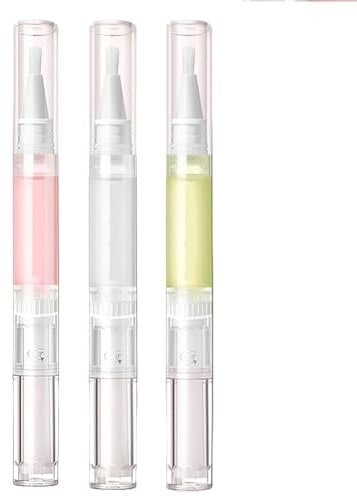 Radiant Nail Growth Oil, Cosmetics Nail Growth Oil, Nail Oil Cuticle Pens, Cuticle Revitalizer for Agnail Nourish Skin Nail Care (3 Pcs)