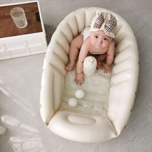 Vasca Da Bagno Bambino, Vasca Da Bagno Gonfiabile, Vasca Da Bagno Del Bambino Gonfiabile, Vasca Da Doccia Pieghevole, Vasca Da Bagno Portatile per Bambini Per La Doccia