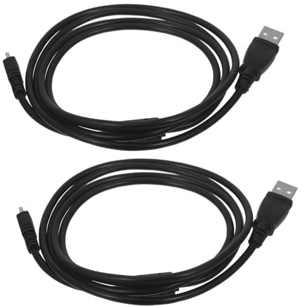 OSALADI Cables Usb para Teléfono 2 Piezas Mini Cable Usb 1 5 M 8p Cable de Carga de Datos de Cámara con Imán