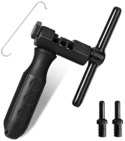 DOETYD Bike Chain Tool Removal Wrench Bicycle Repair Kit Bicycle Tools Chain Repair Tool Bike Chain Remover Universal for 7 8 9 10 Speed Chain Link (Black)