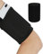 KGDUYC Lot de 1 brassards de téléphone Portable pour Sport et activités en Plein air - Compatible avec la Plupart des modèles, porte telephone course a pied，brassard running，Noir et Pratique