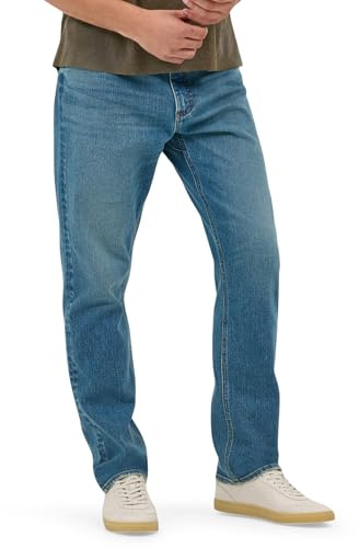 Lee Men's X Move Relaxed Taper Jean, Bowie, 38W x 34L