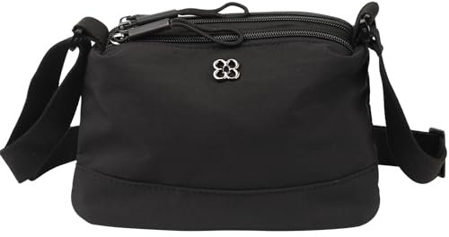 PENCHUAN Unisex Crossbody Bag,Umhängetasche Nylon Groß Crossbody Bag,Wasserdicht Umhängetasche,Leichte Schultertasche Verstellbarer,Bauchtasche Crossbag Damen-Schultertaschen für Einkaufen
