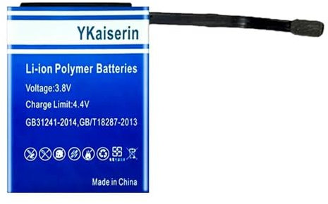 450mAh Long-Lasting Mobile Phone Battery Series 7 S7 45mm(A2552) Compatible for Apple Watch Series 7 / Watch S7 45mm A2552 High Capacity Li-ion Polymer,with Professional Repair Tool Kit