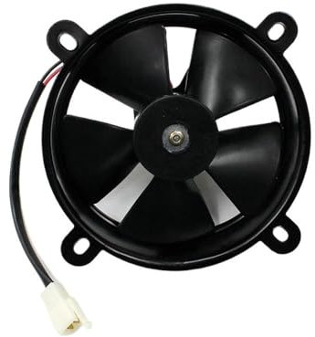 Radiateur Ventilateur Ventilateur de Refroidissement de radiateur de 6 Pouces Ventilateur de Refroidissement Thermique Mince Haute Performance 12 V pour Quad Tout-Terrain 150c 200cc ATV Buggy