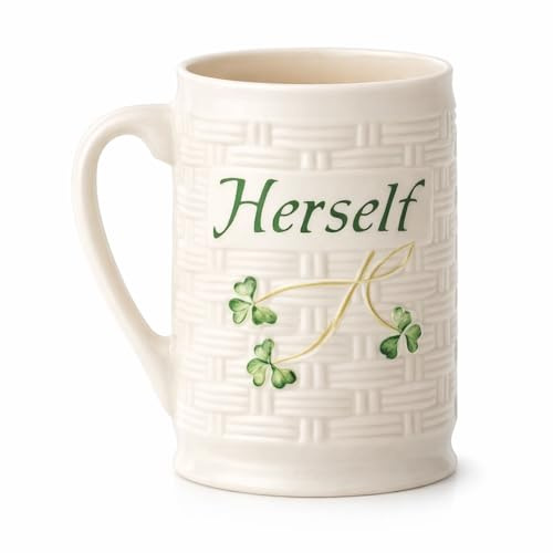 Belleek Herself Mug, 4.5