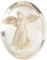 AngelStar 8706 Heilengel Sorgenstein, 3,8 cm, Weiß