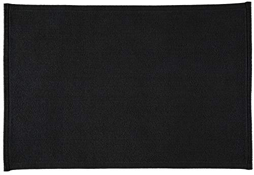 Rhomtuft Badematten Plain schwarz - 15