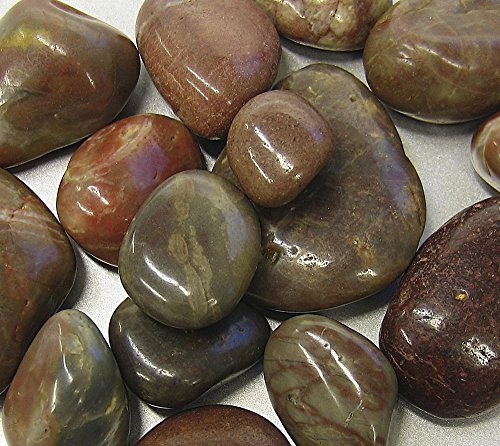 Eurosand Flusskiesel 20-40 mm (1 kg) - dunkelrot