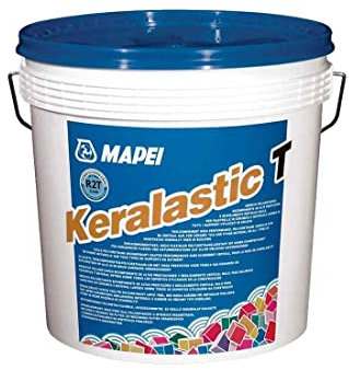 Adesivo poliuretanico bianco per incollaggio 5kg Keralastic T Mapei