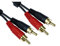 Alida Systems 20m TWIN PHONO RCA Cable - Premium Quality - 24k Gold - Male to Male - Left & Right Audio - Stereo - 2RCA - 2xRCA