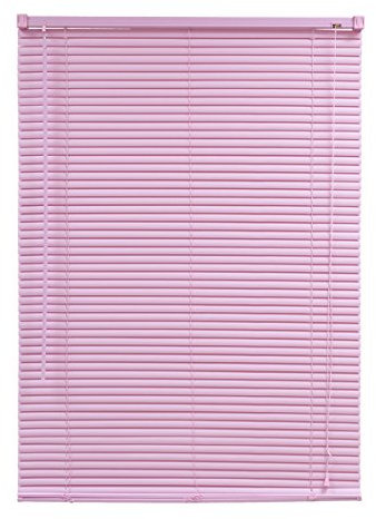 STOR PLANET | Persianas Venecianas de PVC Veneto, Cortinas con Lamas, Persianas de Interior para Ventanas y Puertas, Cortinas de Cocina, Baño, Domitorio… | Rosa Pastel, 45X130