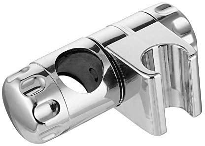 Staffa Supporto Doccia Asta di Sollevamento Ricambio Staffa ABS Cromati Regolabile Grohe Doccetta Scorrevole per Accessori Bagno 25mm