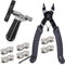 Bike Chain Removal Tool – Bicycle Chain Repair Kit – Bike Link Plier, Chain Breaker Splitter Tool, Links – Easy to Use – Quick Fix – Premium Tool Kit for Cyclists (w/ 6 Pairs Links)
