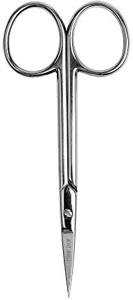 SINGER 00403 Geschmiedete Stickschere, 10,2 cm, extra gebogene Spitze Schere, silber