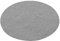vidaXL Kunstrasen mit Noppen UV-beständig Rasenteppich Outdoor Teppich Poolunterlage Kunstrasenteppich Garten Balkon Terasse Durchm. 130cm Grau Rund