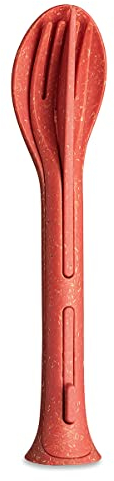 KLIKK POCKET Besteck-Set 3-teilig nature coral