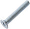 AERZETIX - C59634 - Set di 100 viti di metallo M3x18mm a testa fresata PH1 - DIN 965 - in acciaio al carbonio - durezza 4.8 - finitura zincata - per fissaggio vite cacciavite montaggio