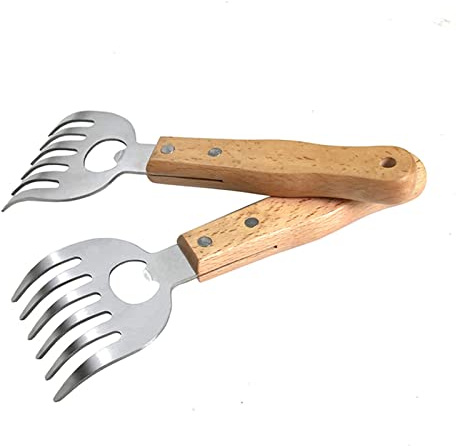 Garras de Carne, Meat Claws, Garras de Oso para BBQ, Trituradora de Carne de Barbacoa, BBQ Garra de Carne para Triturar y Mezclar, para Triturar Cerdo Tirado, Pollo, Ternera, 2 Pack